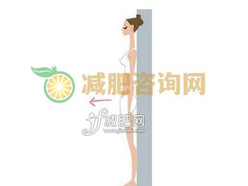 想要一周瘦出小腰精 靠墙站