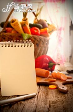 椒类食物,橙色,饮食,食品,桌子_510978459_Shopping list with fruits and vegetables_创意图片_Getty Images China