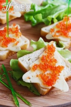 吐司面包,开胃品,正餐宴会,面包,早餐_gic13498418_festive sandwiches_创意图片_Getty Images China